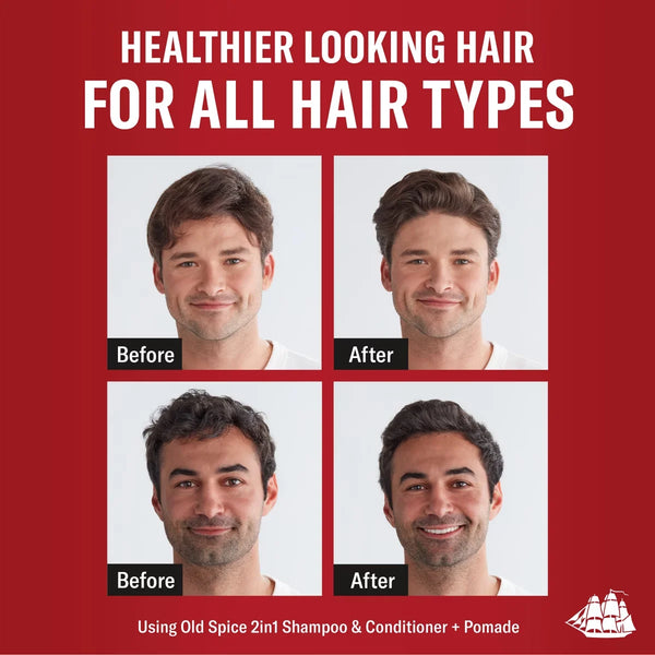 Old Spice Men's Swagger 2-in-1 Shampoo & Conditioner