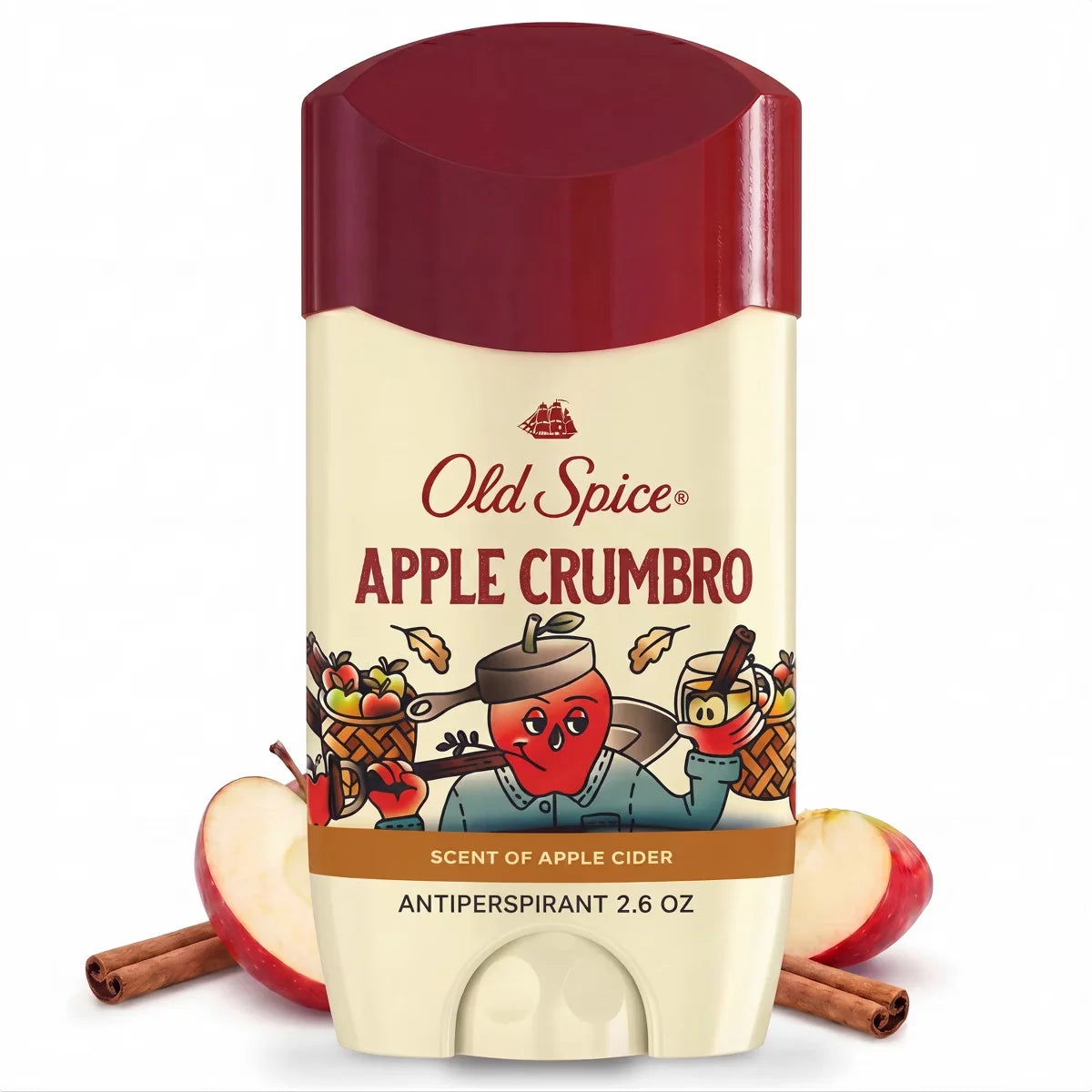 Old Spice Holidudes Deodorant - Apple Crumbro - 2.6oz Main image