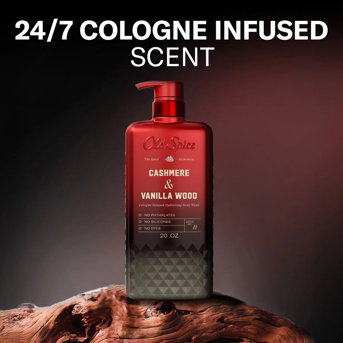 Old Spice x The Spice Alchemist Collection Men's Crafted for Compliments Cologne Infused Body Wash - Cashmere and Vanilla Wood - 20oz Secondary image