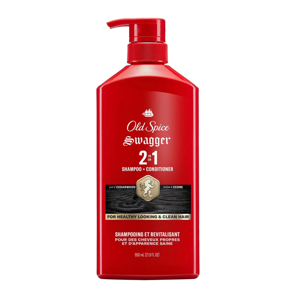 Old Spice Men's Swagger 2-in-1 Shampoo & Conditioner