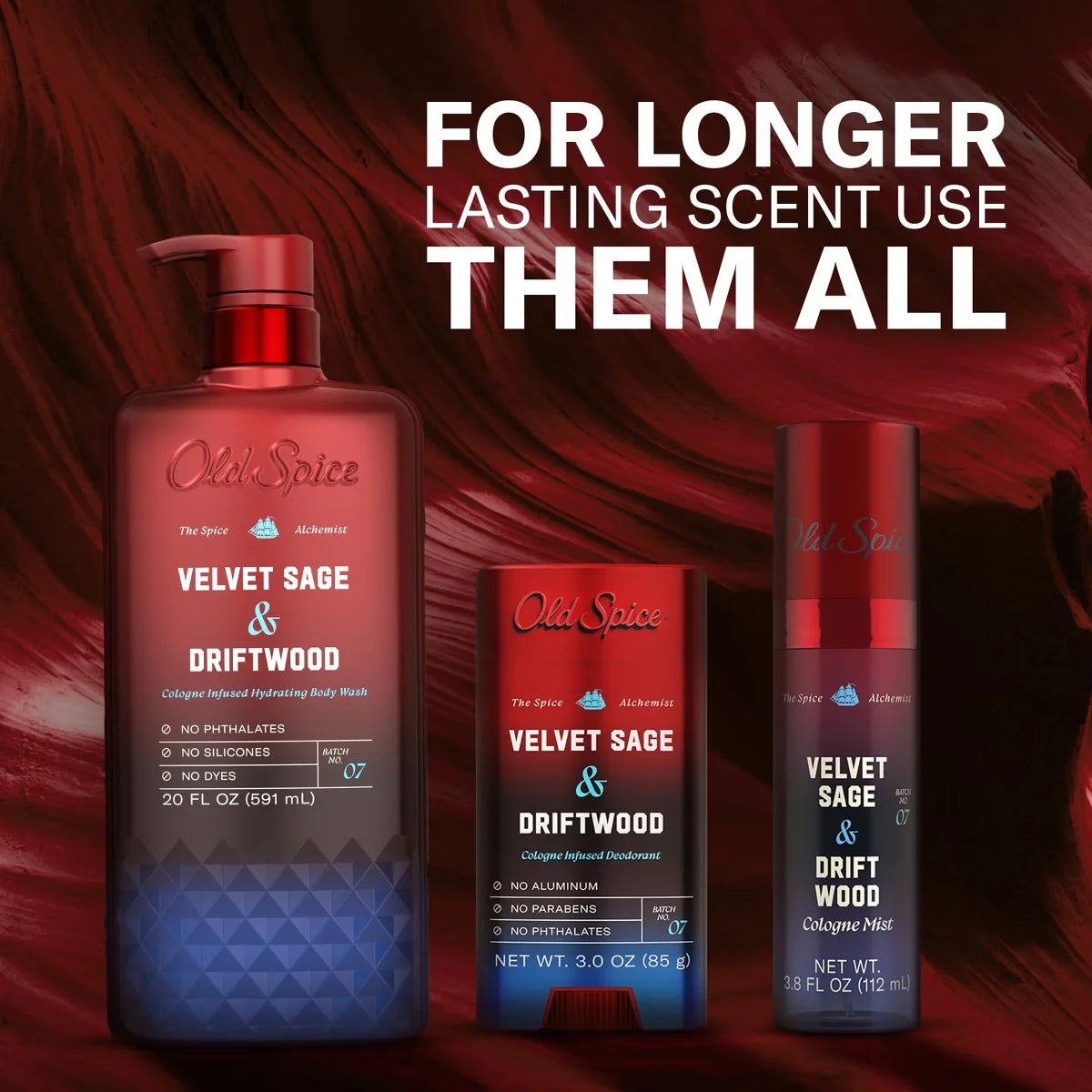 Old Spice x The Spice Alchemist Collection Men's Cologne Mist - Velvet Sage and Driftwood - 3.8 fl oz