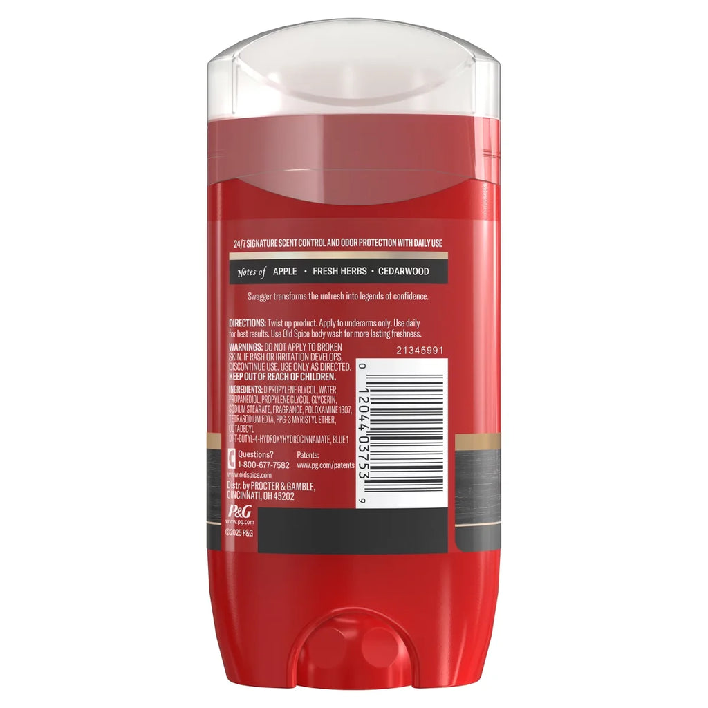 Old Spice Red Collection Swagger Deodorant - 3oz