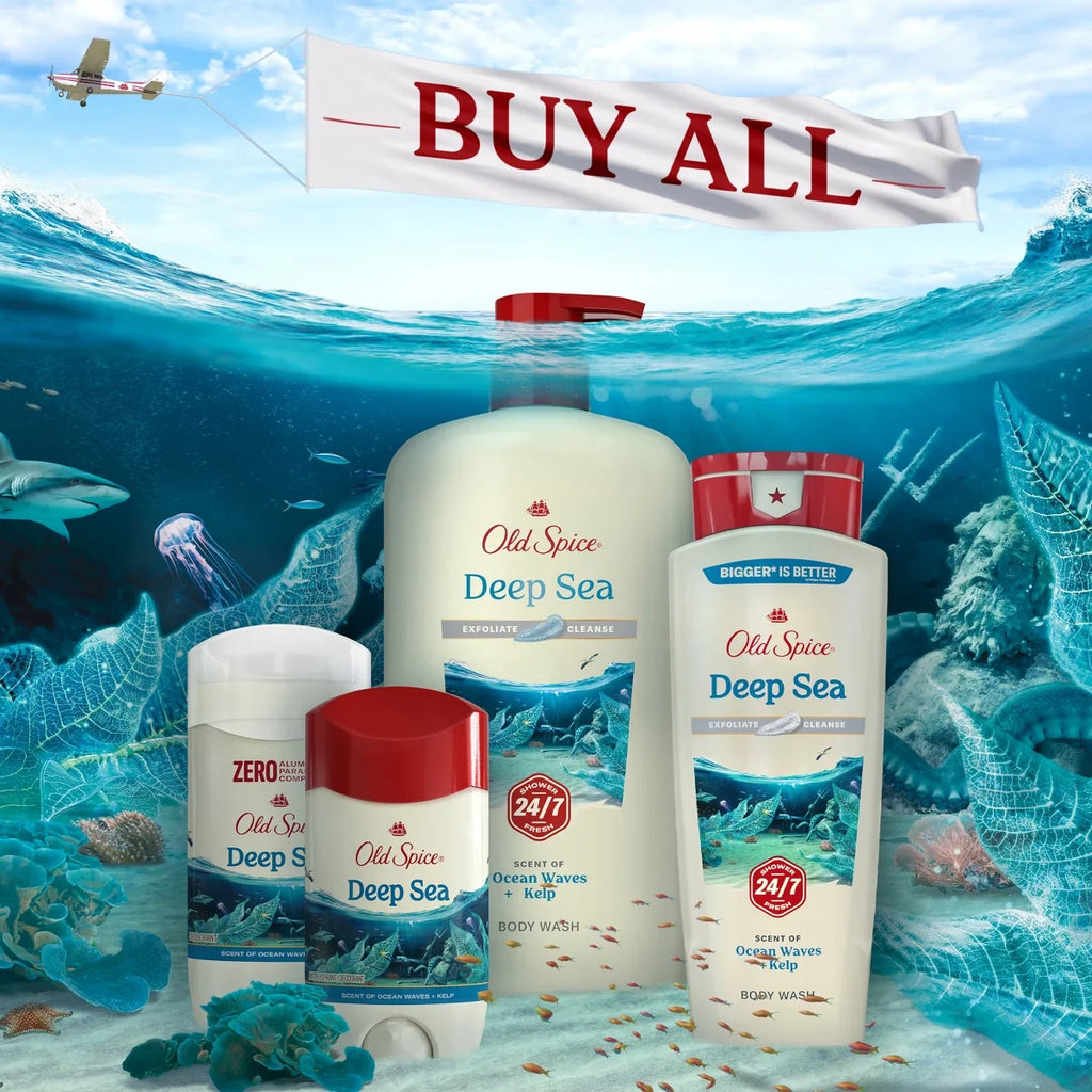 Old Spice Super Hydration Moisturizing Body Wash - Deep Sea - 20 fl oz: Paraben-Free, Whole Body, Liquid