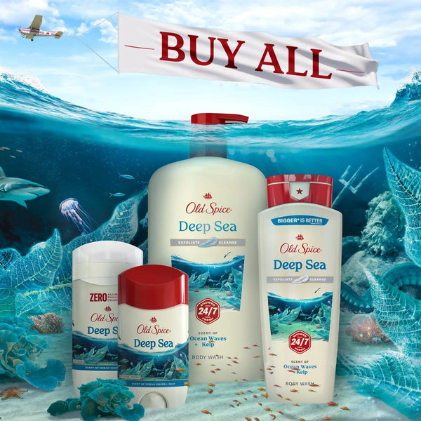 Old Spice Super Hydration Moisturizing Body Wash - Deep Sea - 20 fl oz: Paraben-Free, Whole Body, Liquid