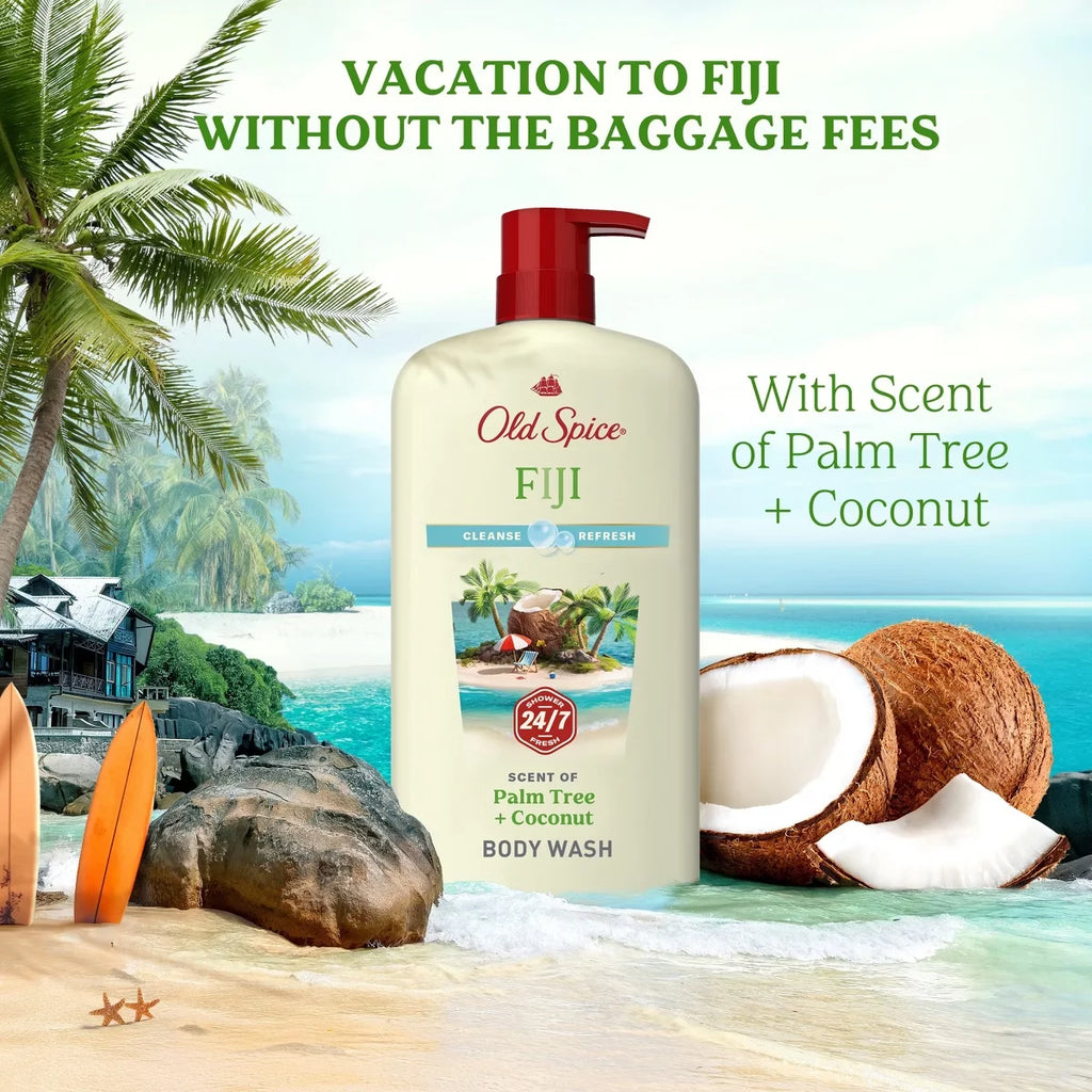 Old Spice Men's Body Wash - Fiji with Palm Tree