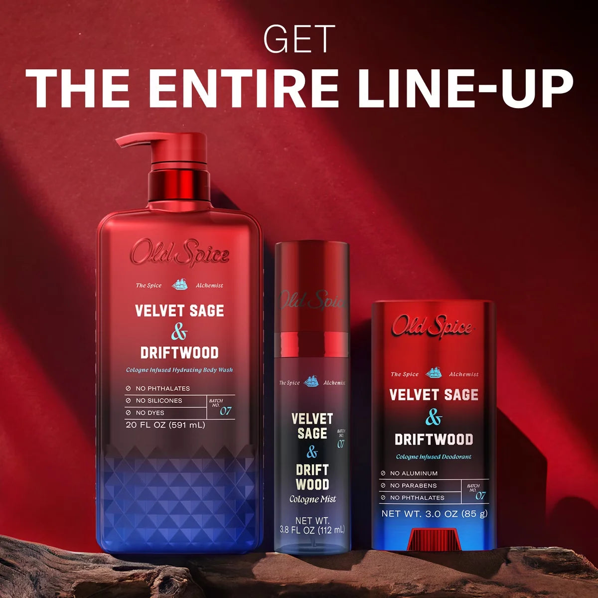 Old Spice x The Spice Alchemist Collection Men's Cologne Mist - Velvet Sage and Driftwood - 3.8 fl oz