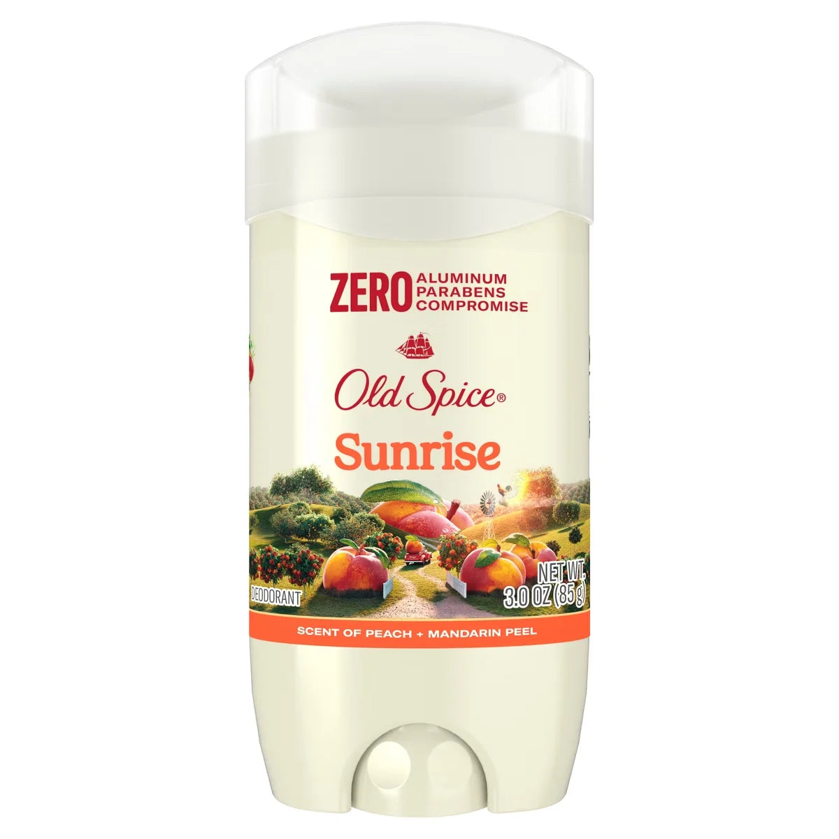 Old Spice Deodorant - Sunrise - Peach and Vanilla Scented - Aluminum-Free 3oz: Invisible Solid, Under Arm Use Main image