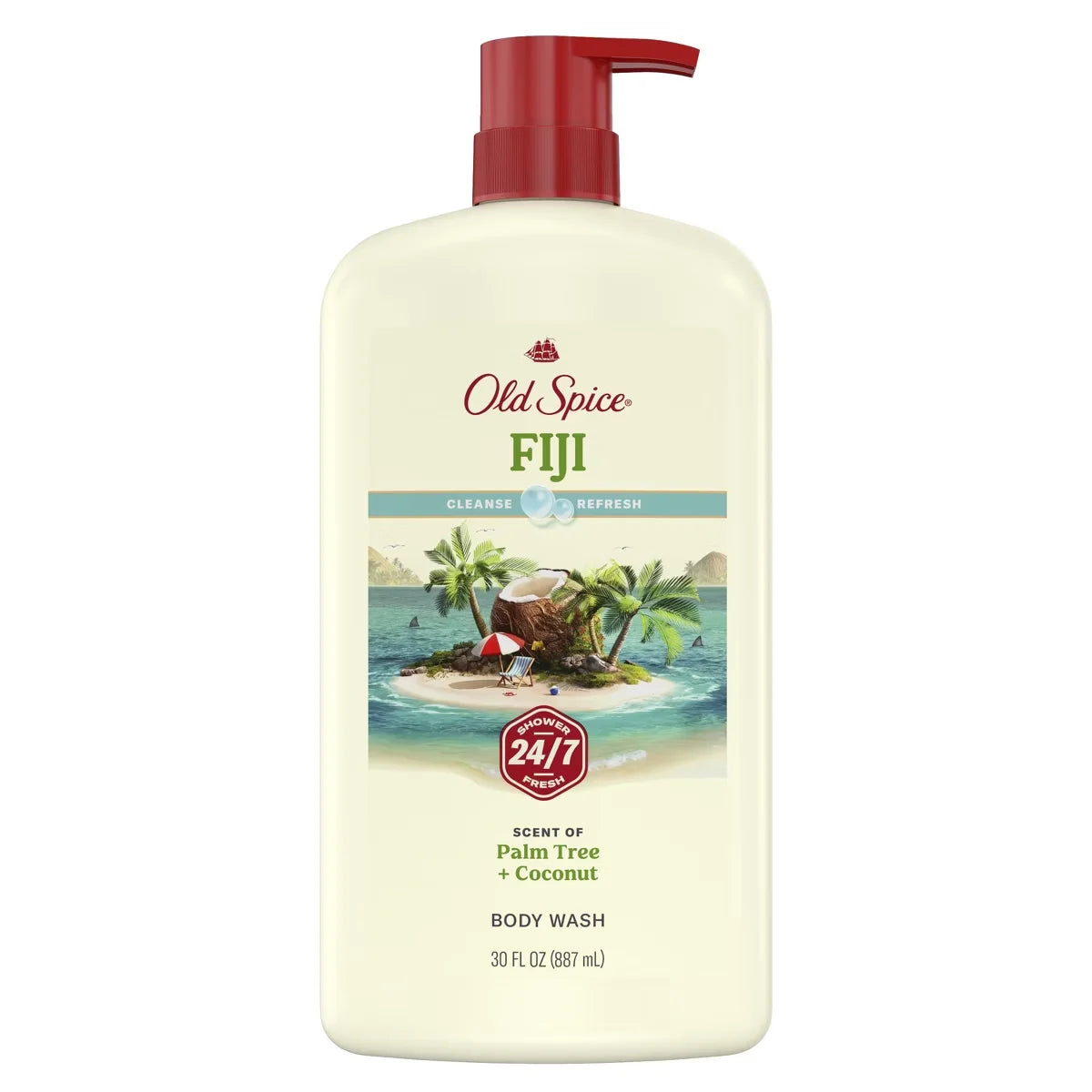 Old Spice Men's Body Wash - Fiji with Palm Tree Secondary image