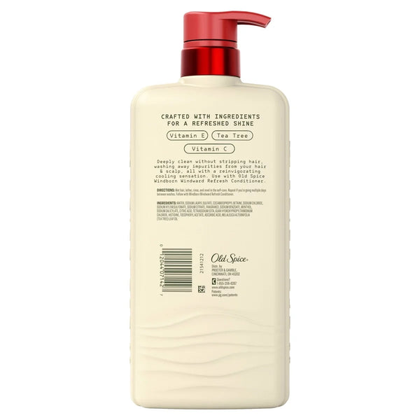 Old Spice Windborn Windward Refreshing Shampoo - 20 fl oz