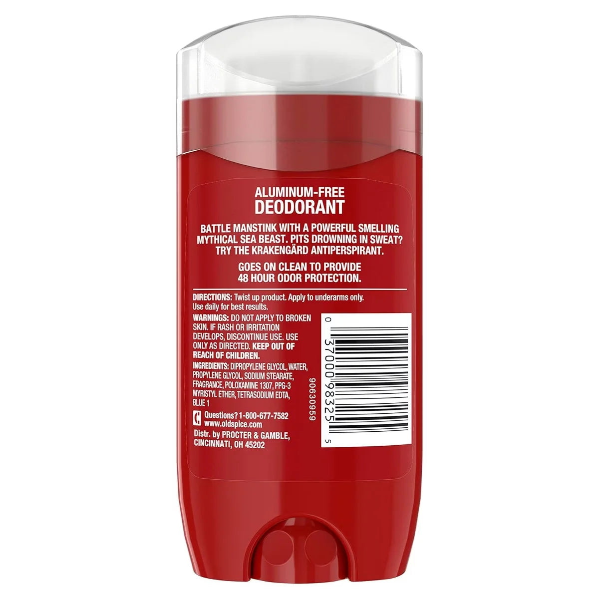 Old Spice Krakengard Deodorant for Men, Bold Long-Lasting Fresh Scent and Daily Odor Protection, 3 Oz Secondary image