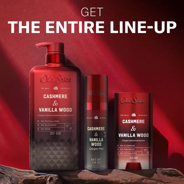 Old Spice x The Spice Alchemist Collection Men's Crafted for Compliments Cologne Mist - Cashmere and Vanilla Wood - 3.8 fl oz