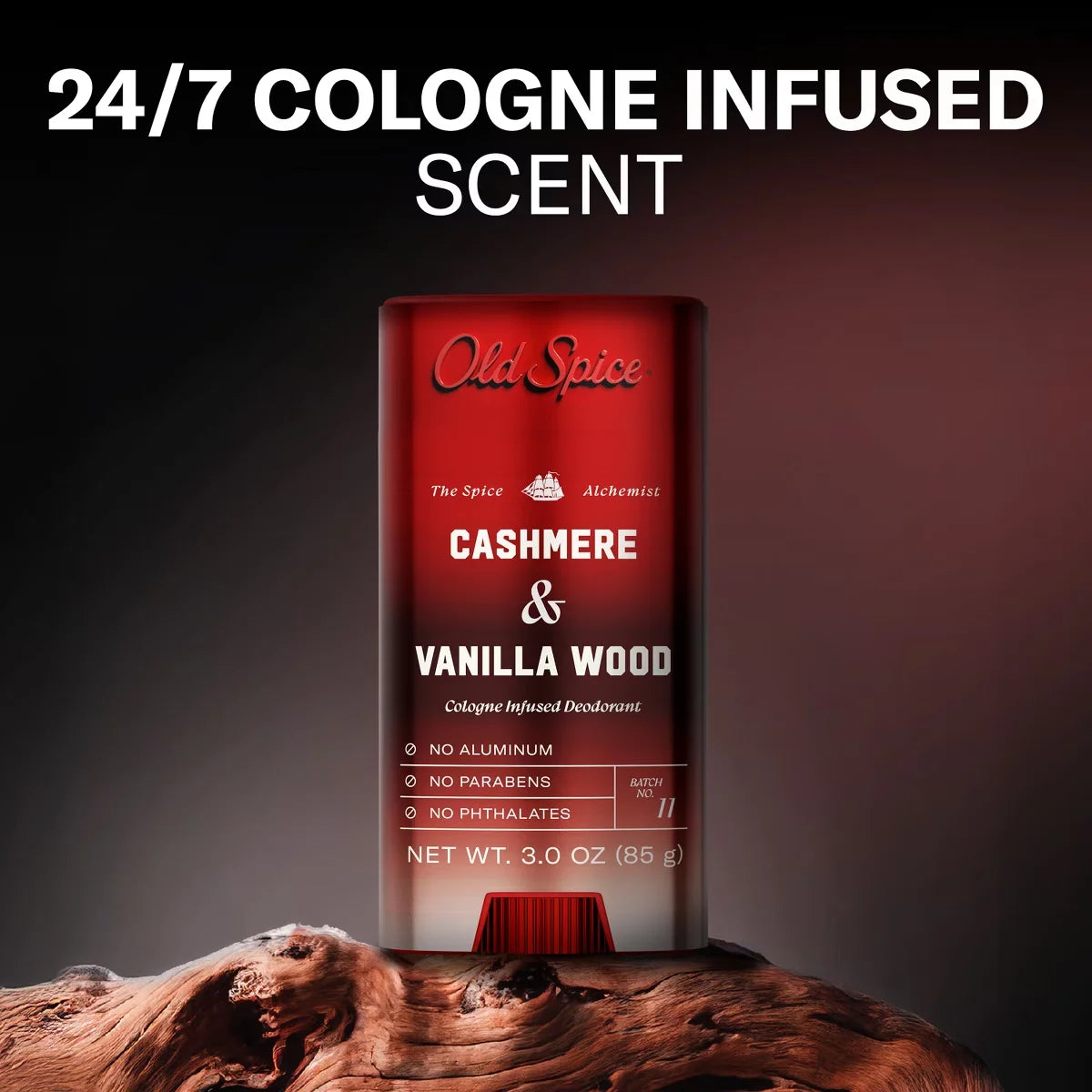 Old Spice x The Spice Alchemist Collection Cologne Infused Deodorant - Cashmere and Vanilla Wood - 3oz Secondary image