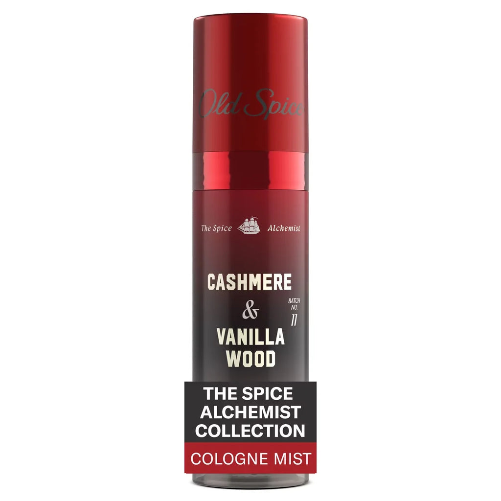 Old Spice x The Spice Alchemist Collection Men's Crafted for Compliments Cologne Mist - Cashmere and Vanilla Wood - 3.8 fl oz