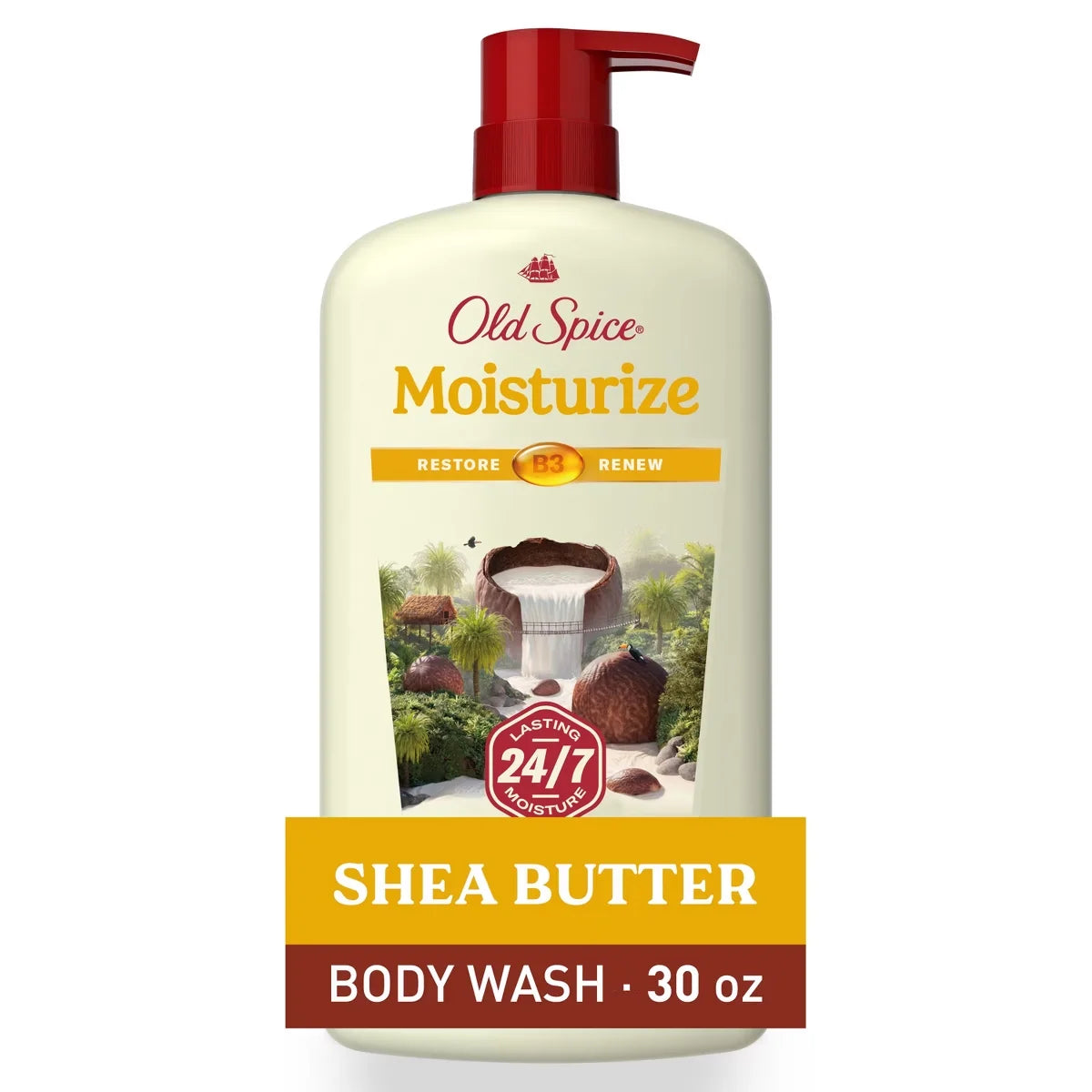 Old Spice Men's Body Wash - Moisturize with Shea Butter Main image