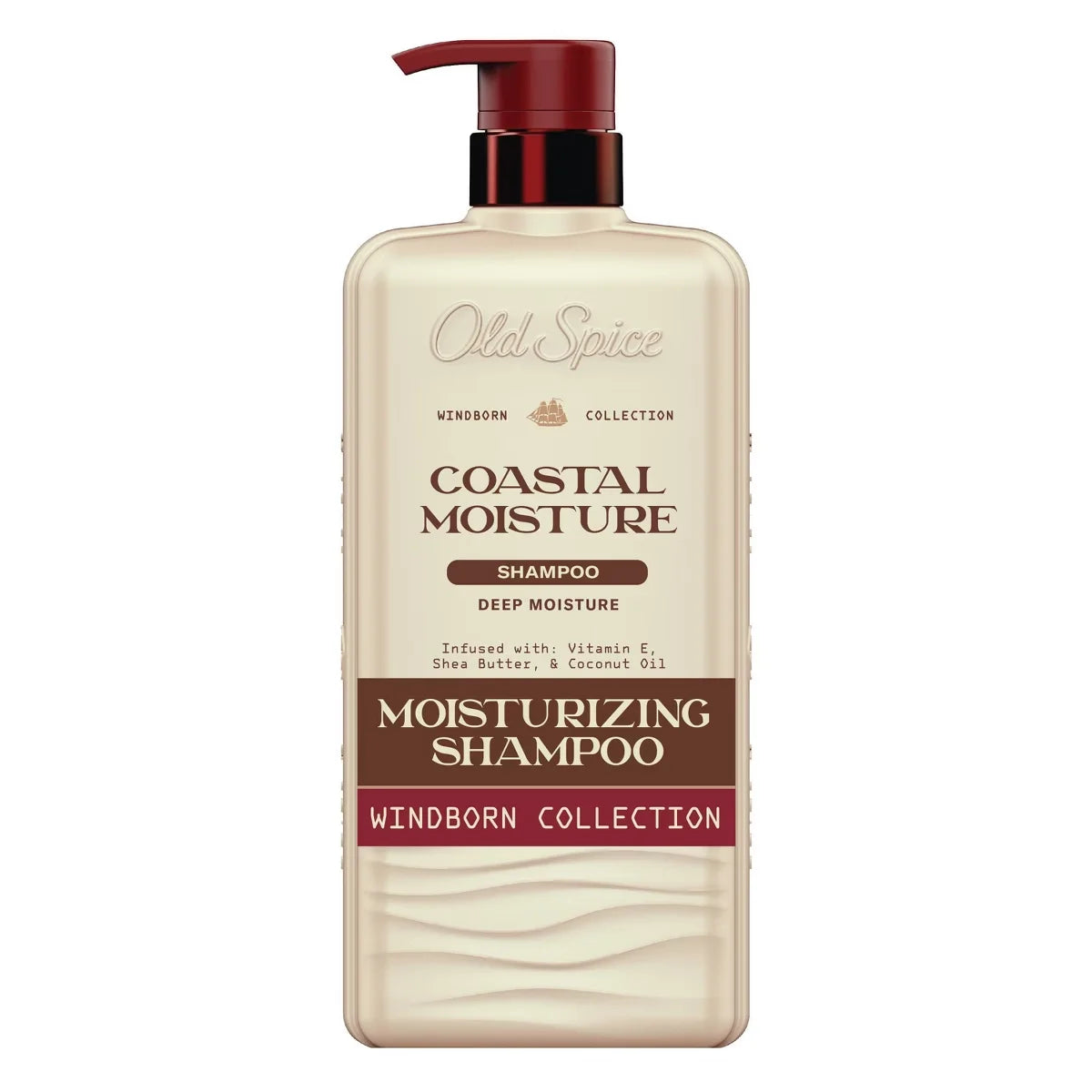 Old Spice Windborn Coastal Moisture Vanilla Shampoo - 20 fl oz Main image