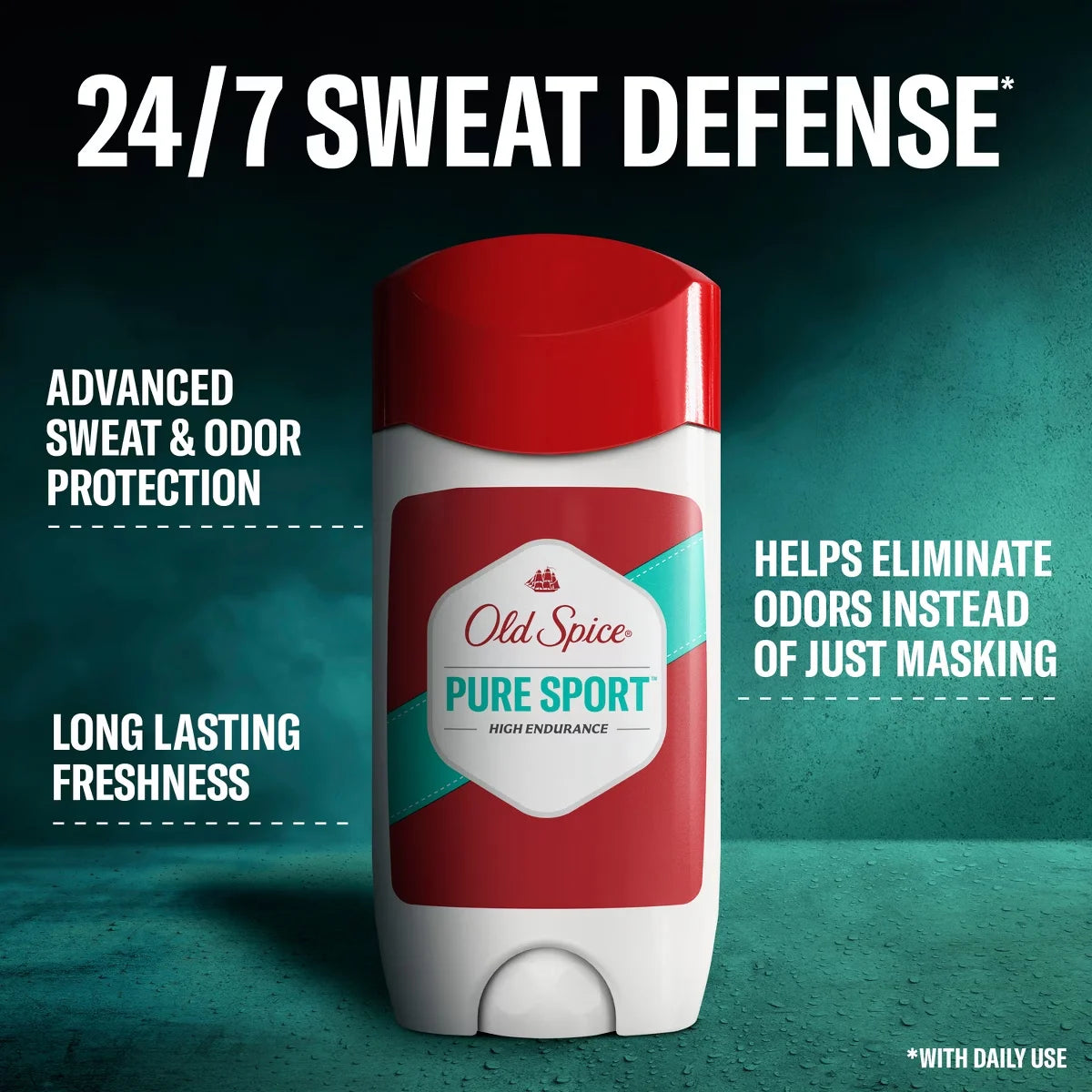 Old Spice High Endurance Antiperspirant & Deodorant for Men - 3.3oz/2pk Secondary image