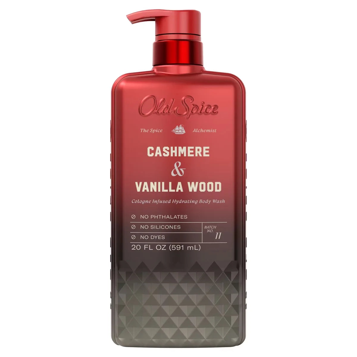 Old Spice x The Spice Alchemist Collection Men's Crafted for Compliments Cologne Infused Body Wash - Cashmere and Vanilla Wood - 20oz Main image